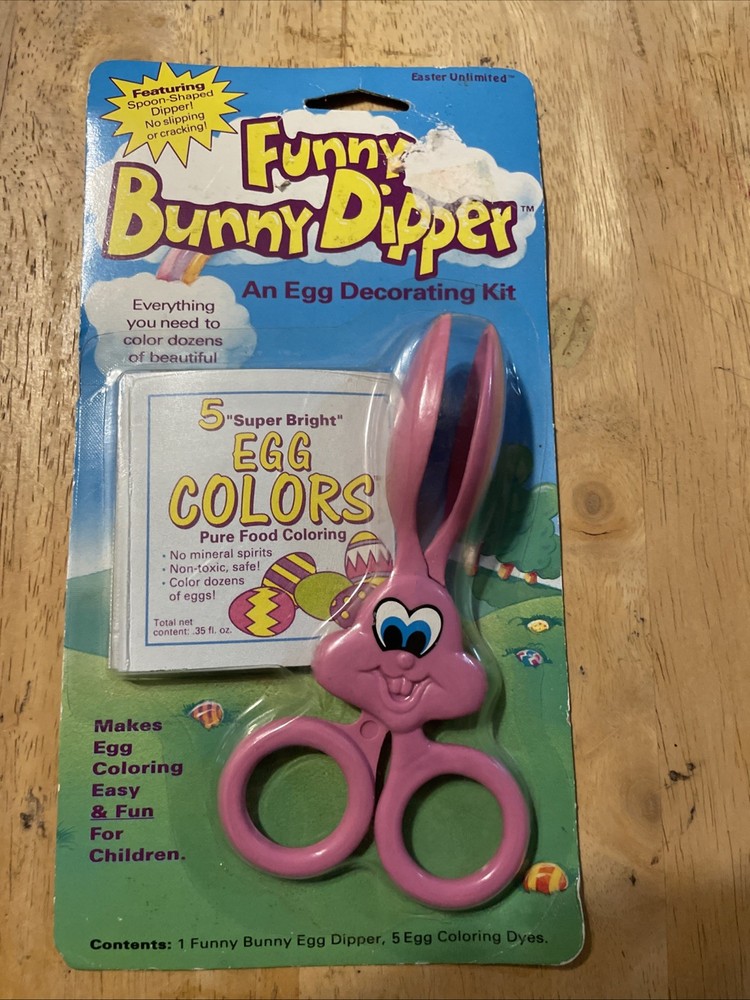New Easter Unlimited Funny Bunny Dipper, a kit for decorating Easter eggs