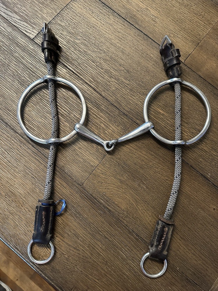 Horse Tack - 5” Coronet Draw Gag Snaffle Bit