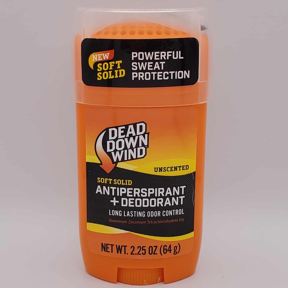 Dead Down Wind Soft Solid Unscented Antiperspirant + Deodorant 2.25oz (2 Pack)