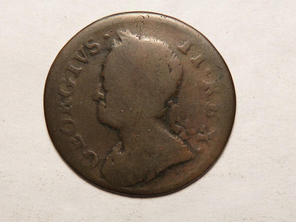 1754 Great Britain Farthing
