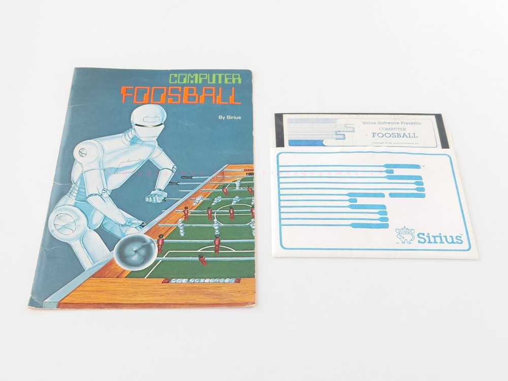 Computer Foosball - Sirius Software - 1981 / Apple II