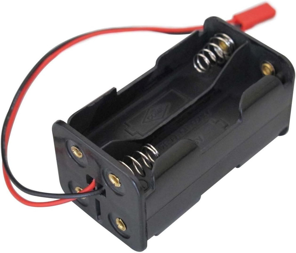 3Pack 02070 4 Cell AA Battery Container Case Holder Pack Box JST Plug Receiver