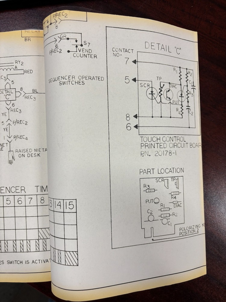 ORIGINAL-ZYTRONICS-PALM READER-MODEL 20181-OPERATING & SERVICE MANUAL
