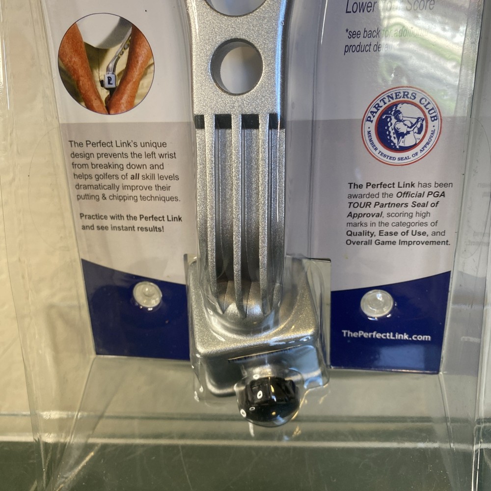 Perfect Link Golf Training Tool Putting Chipping Trainer New with instructions