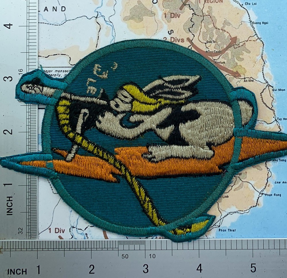 patch , USAF 376th Fighter Squadron Patch , t11-253