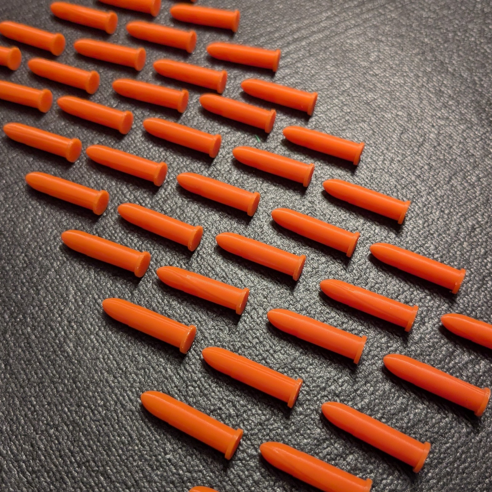 22LR 22 LR SNAP CAPS (40pk) ORANGE Dry Fire Safety Training Rimfire Rounds *USA