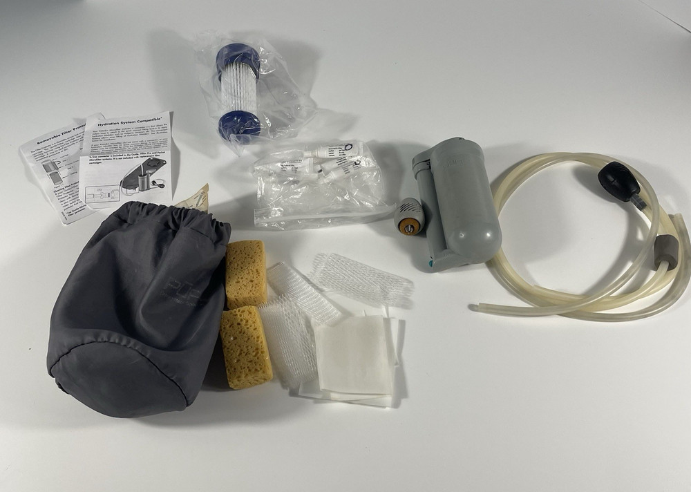 PUR (now Katadyn) Backpacking Pump Water Filter Purifier with sealed filter