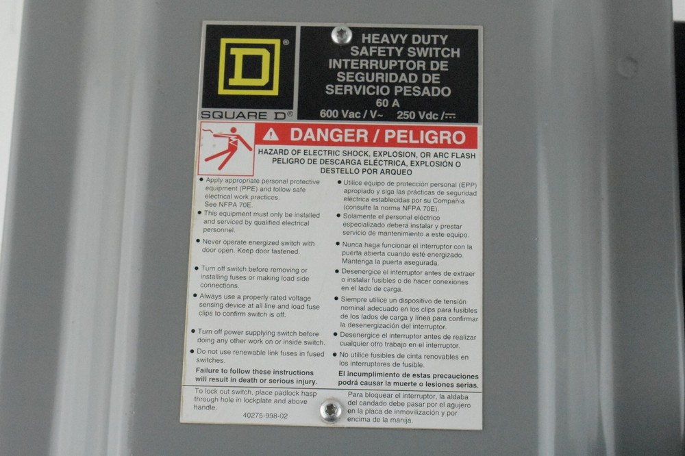 Square D H362AWC ST7