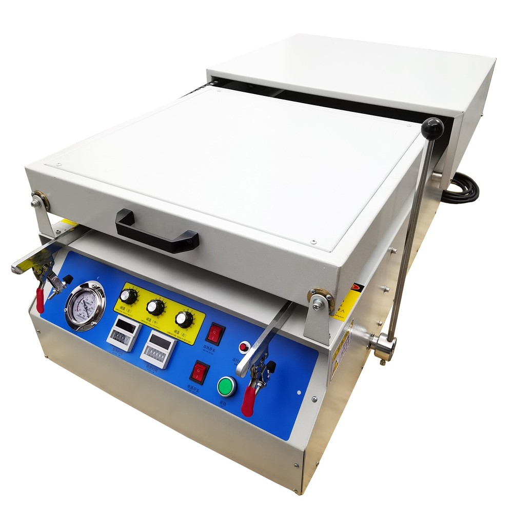 Desktop Vacuum Plastic Thermoformer Heating & Molding Machine for ABS/PVC Sheets