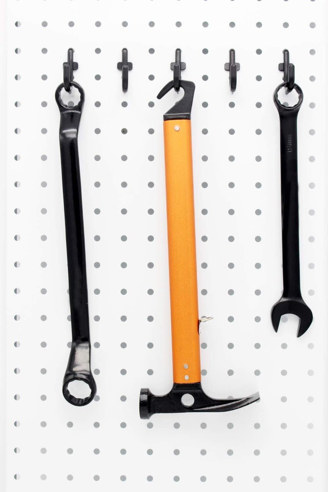 Pegboard Hooks Kit 300 PK Pegboard J Hook Assortment Black Peg Hooks Accessories