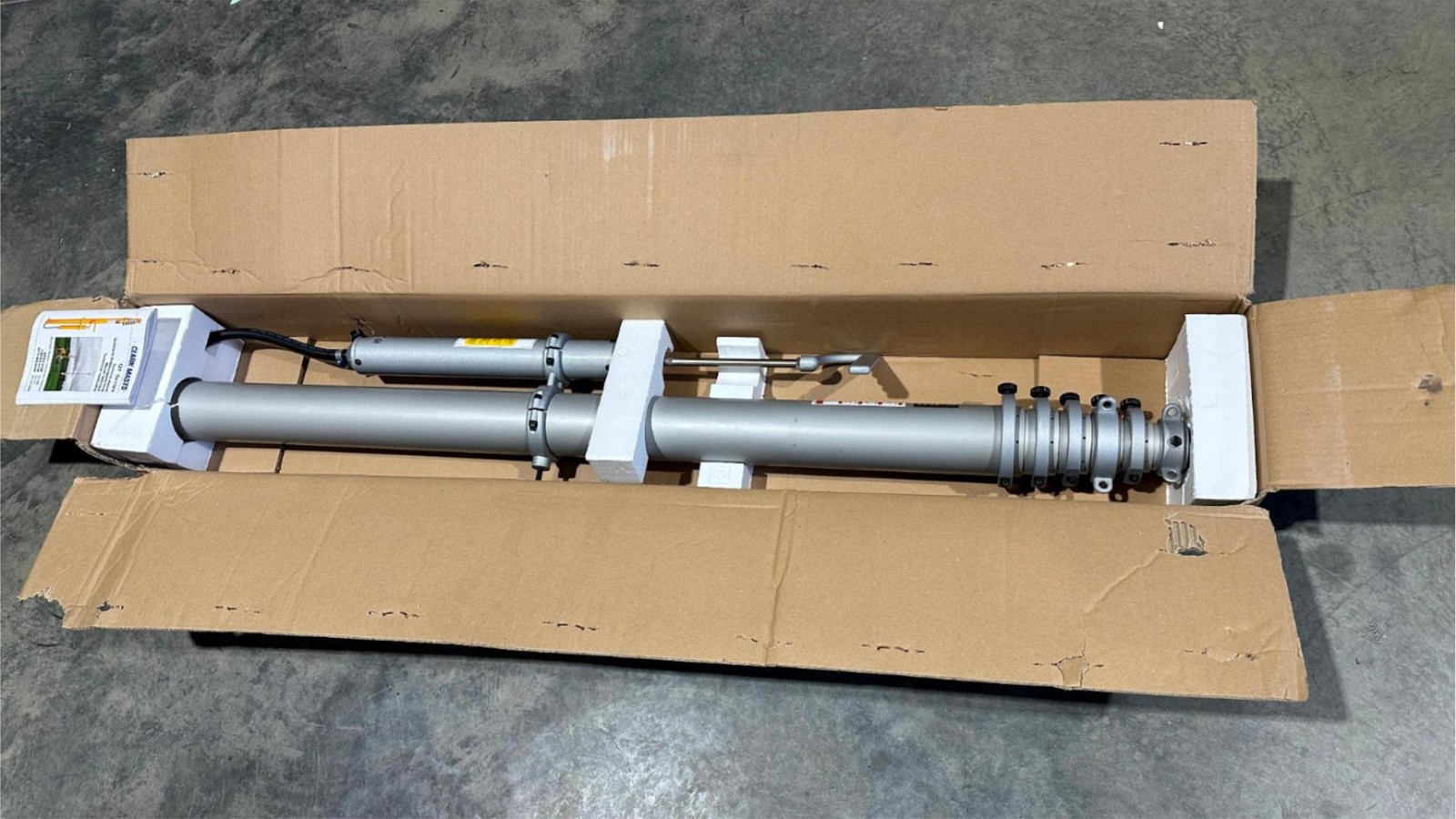 NEW Clark Masts CQTX6-6/HP QT Series Lightweight Telescopic Mast 3.5" Base Tube