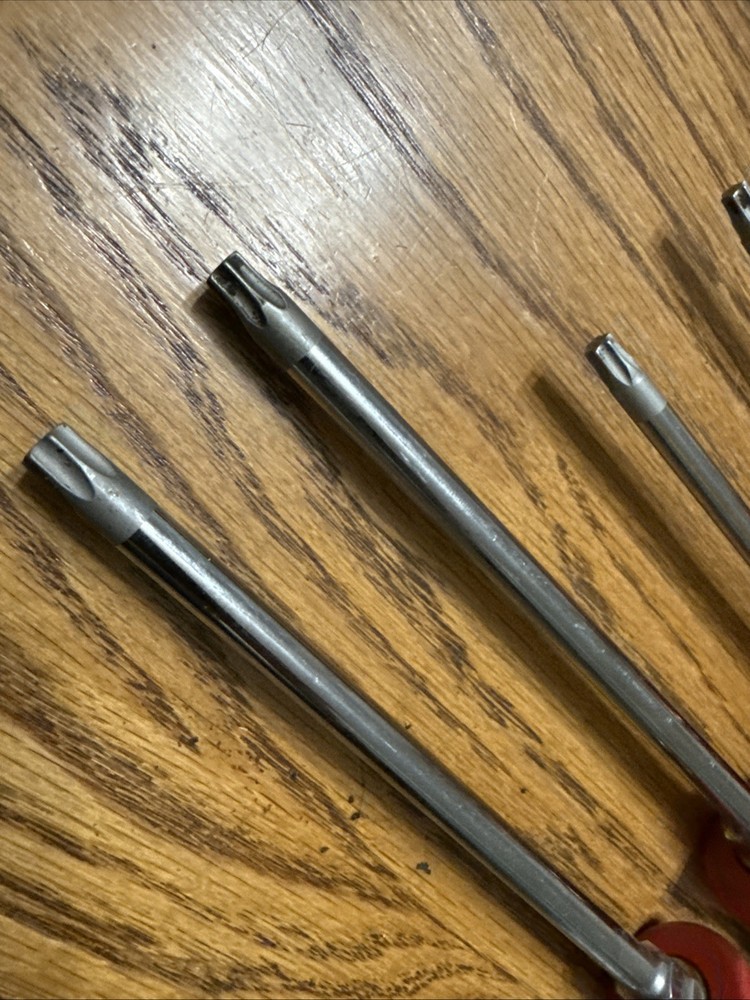 Snap On Tools Torx Screwdriver Set T8-T45