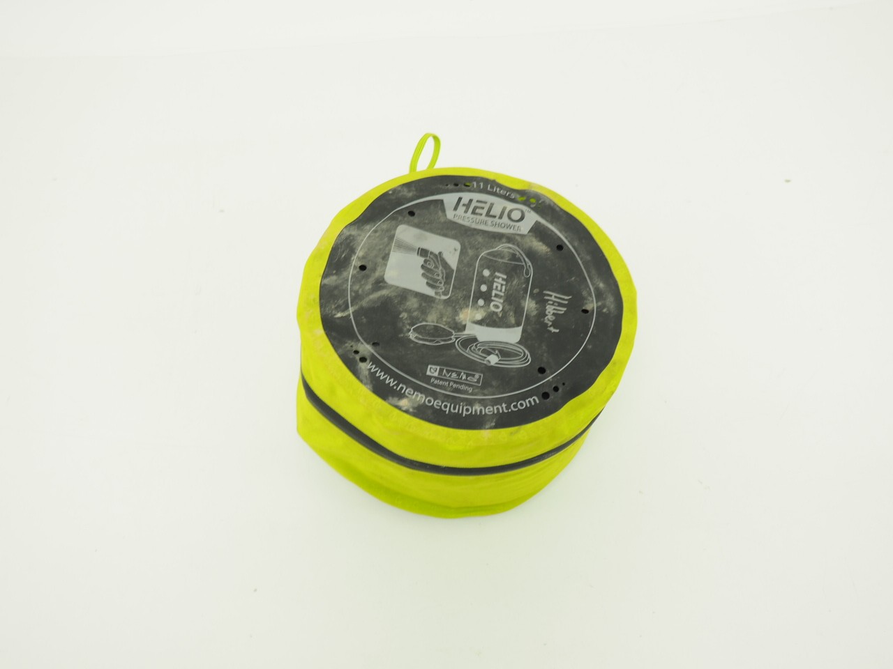 Nemo Equipment Helio 11 Liter Pressure Shower Camping / outdoor Tank w/ Hose