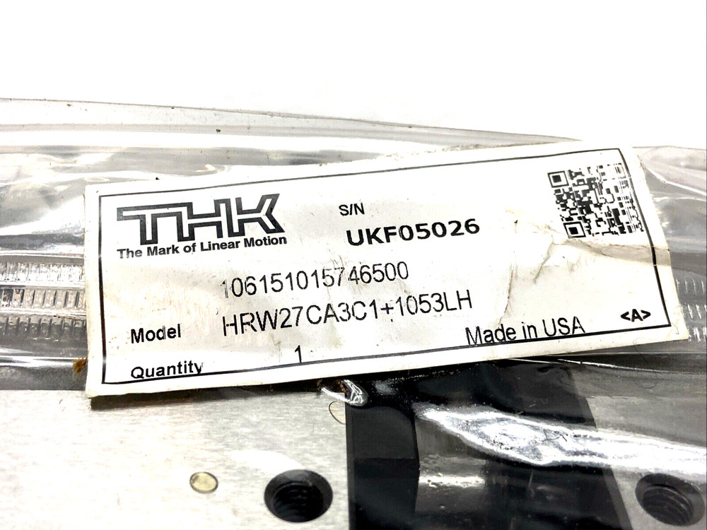 THK HRW27CA3C1+1053LH Linear Guide Rail Assembly
