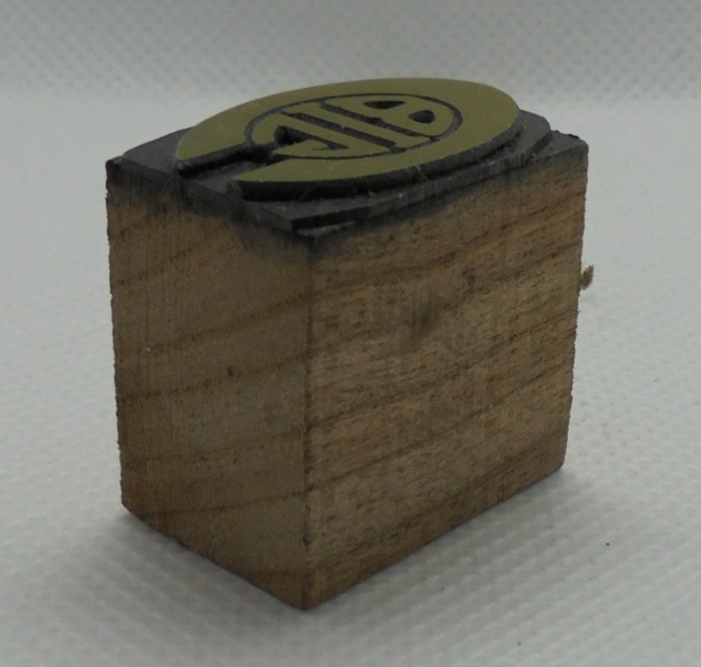 Vintage Printing Letterpress Printers Block Big C