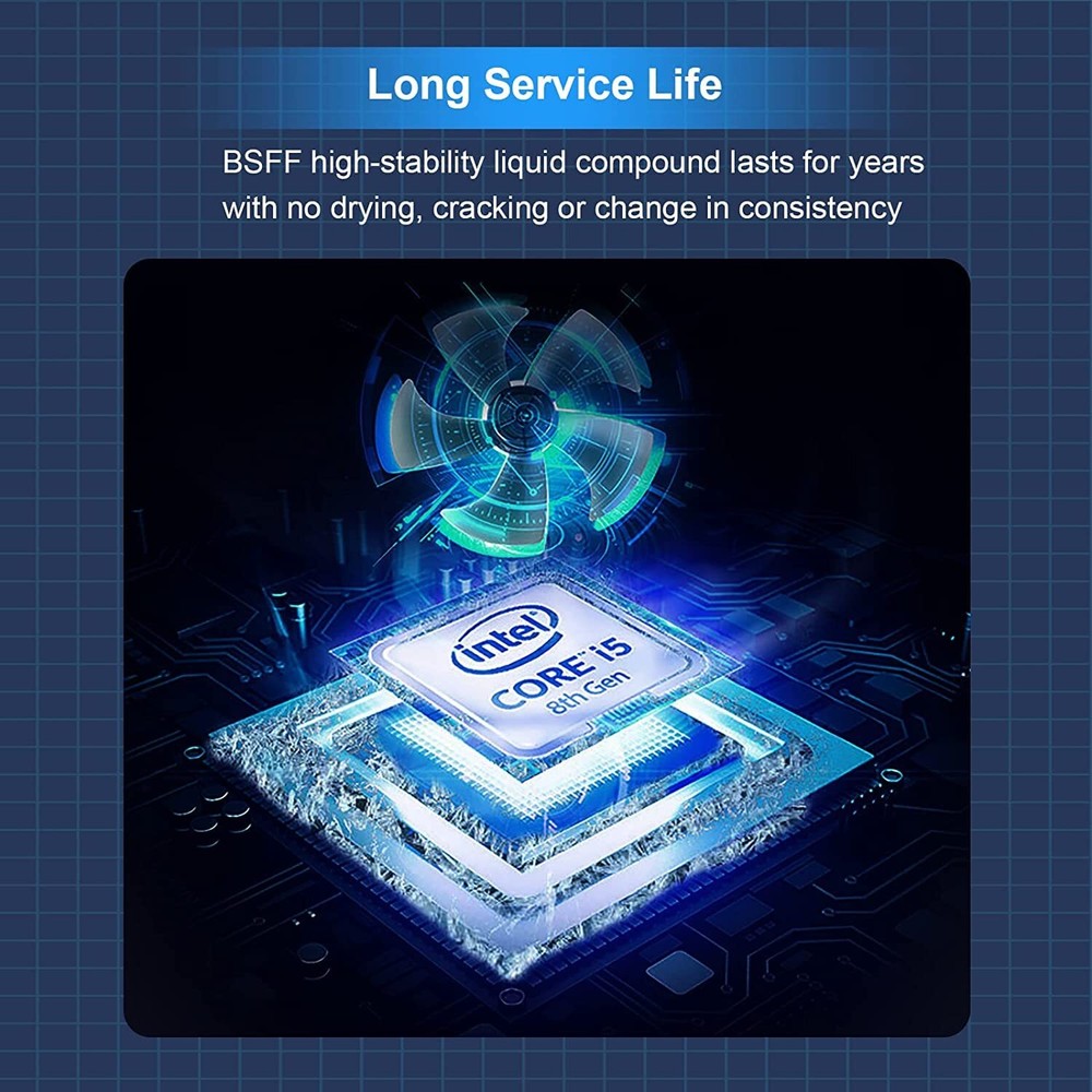 High-Performance Thermal Paste 5.5g with Toolkit Ideal for CPUs and Coolers