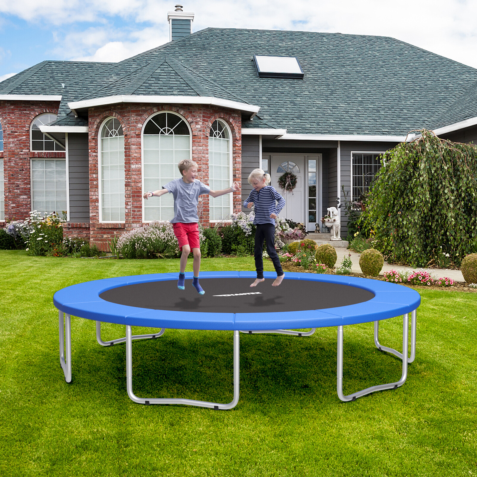 8/10/12/14/15/16FT Trampoline Replacement Safety Pad Universal Trampoline Cover