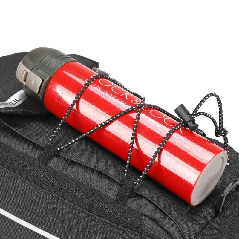 Bike Rear Rack Bag 10L Insulated Bicycle Trunk Bag Storage Luggage Cargo Bag US