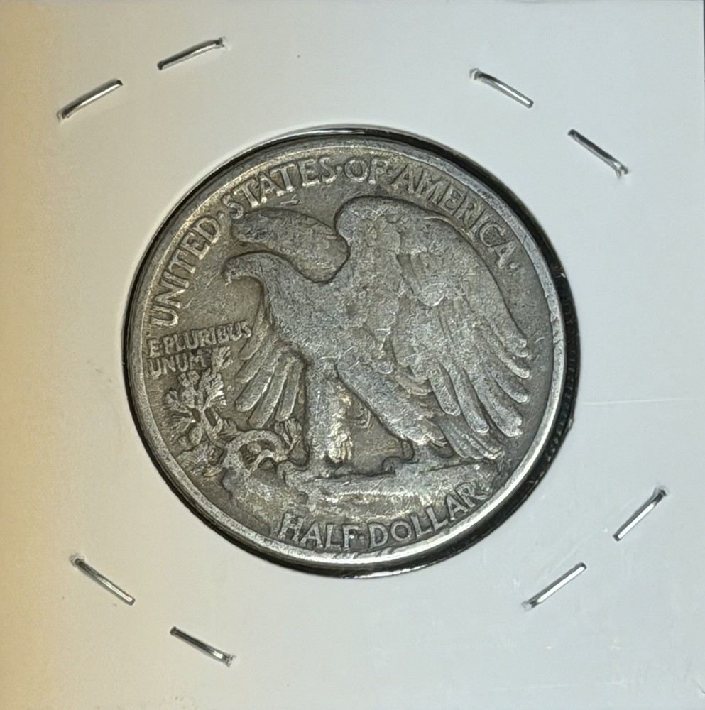 1945 P VF Walking Liberty Silver Half Dollar