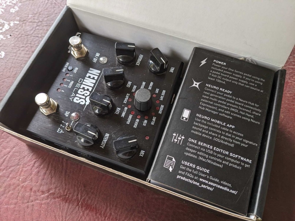 Source Audio SA260 Nemesis Delay Effects Pedal LN