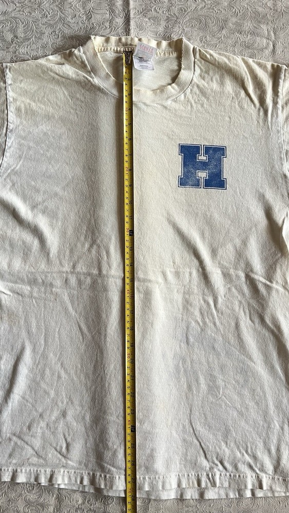 Vintage 90s Huntington Blue Devils L Tee