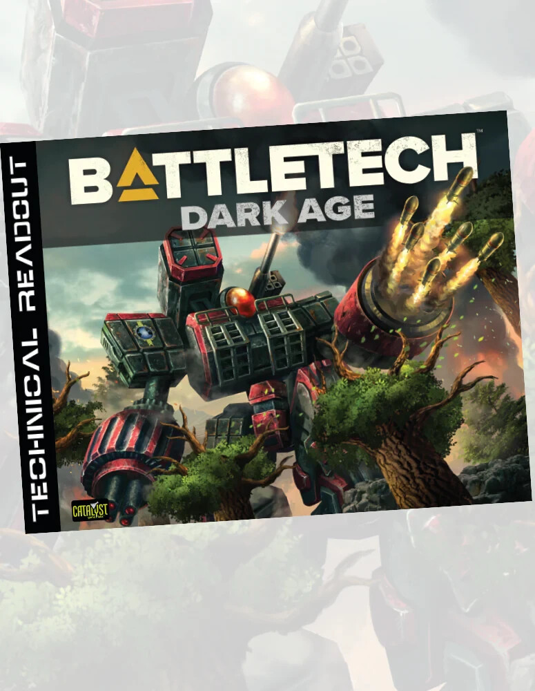 BATTLETECH TECHNICAL READOUT DARK AGE (SOFT COVER) New