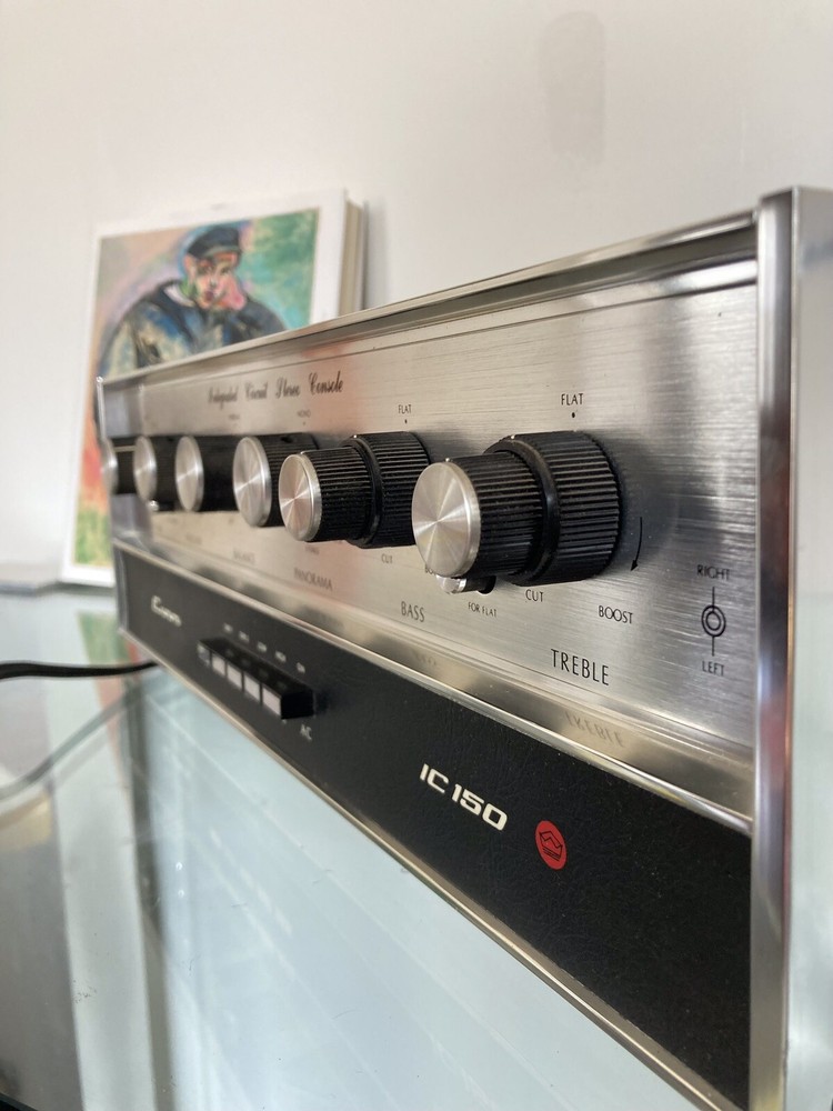 VTG Crown IC150 Solid State Integrated Circuit Stereo Console Preamplifier W/BOX