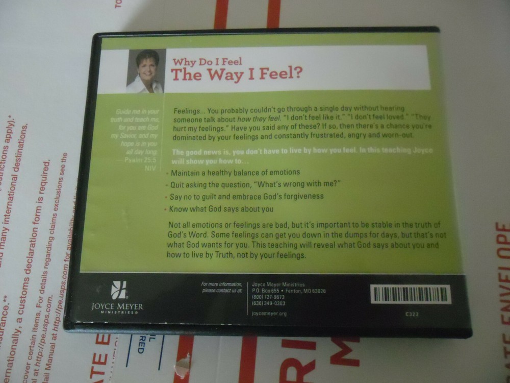 Joyce Meyer - Why Do I Feel The Way I Feel? - CD set