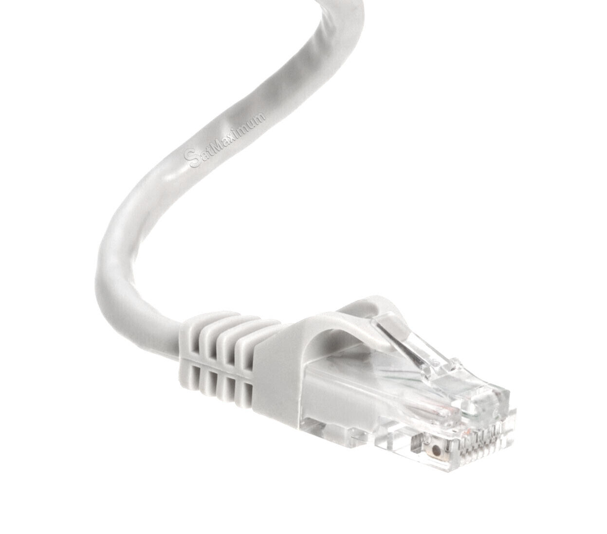CAT5 Ethernet Patch Cable RJ-45 LAN Internet Cord White 25FT-200FT Multipack LOT