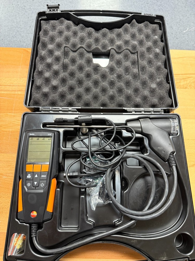 Used Testo 310 Residential Combustion Analyzer with Printer!  Needs O2 Sensor