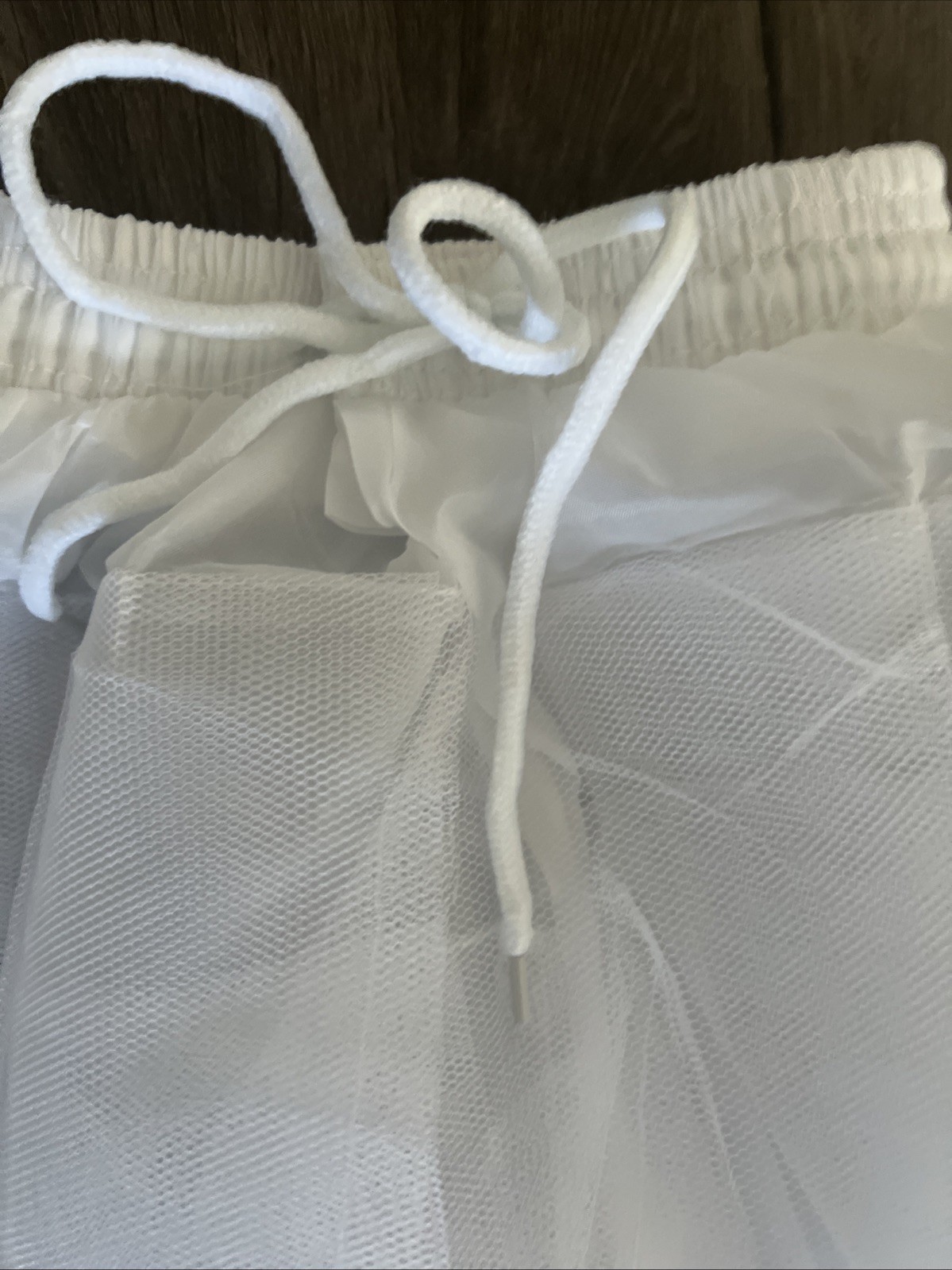 A Line White Petticoat Toddler Girls Underskirt Slips Crinoline Accessory