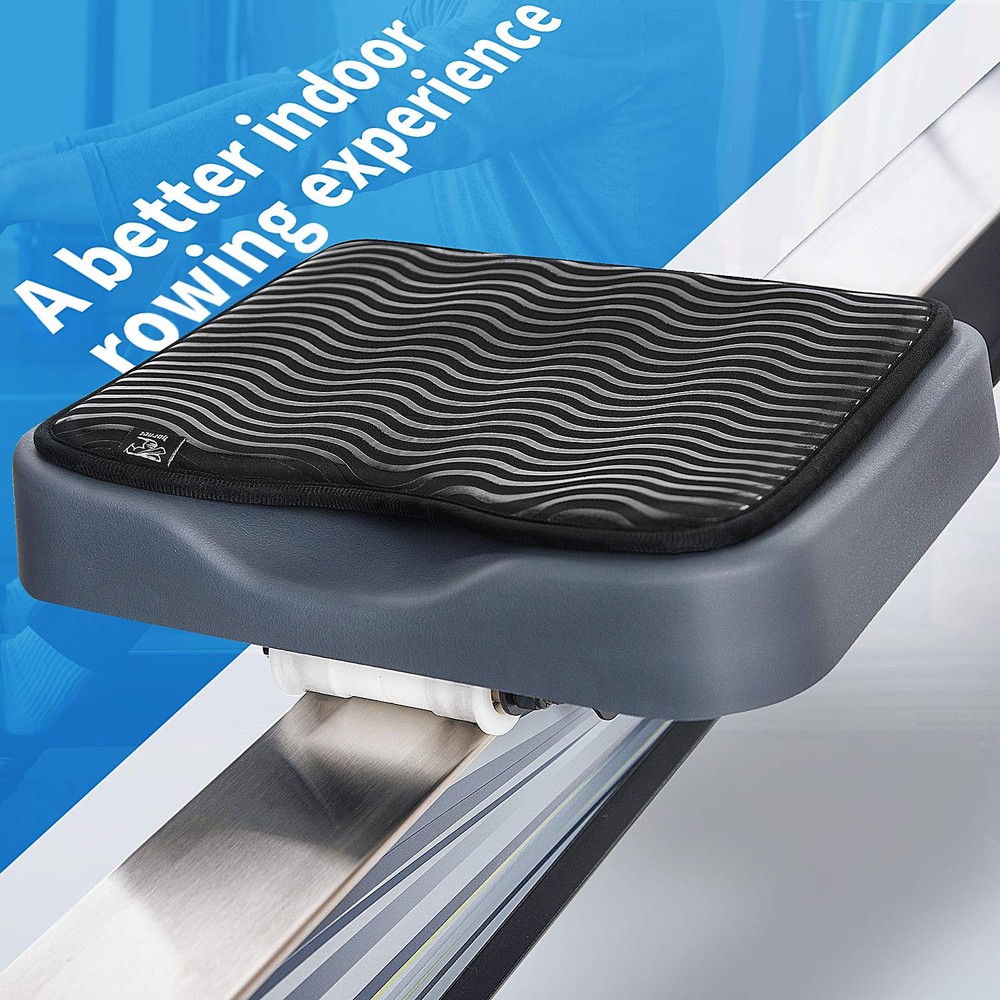 Rower Seat Pad Compatible with Concept 2 Rowing Machine - Standard, Black