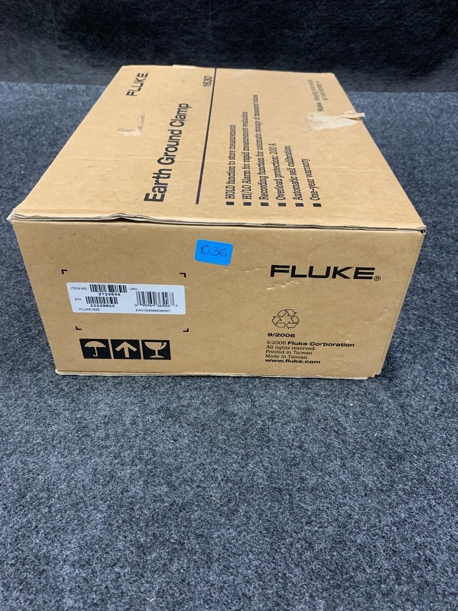 FLUKE Earth Ground Clamp 1630 2729698