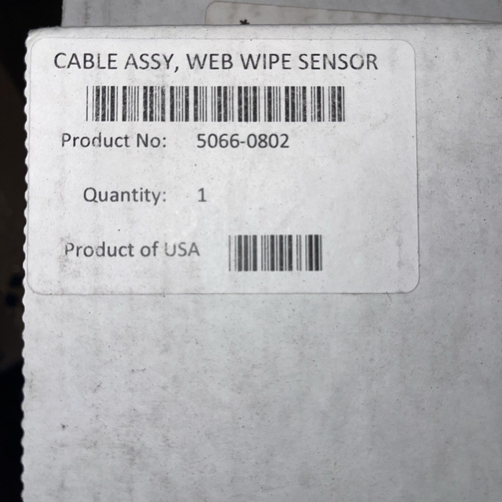 HP 5066-0802 Cable Assy, Web Wipe Sensor *BRAND NEW*