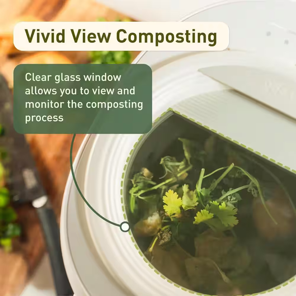 Vego Kitchen Composter 4L Countertop 5 Modes Weight-Based Smart with App Odorles