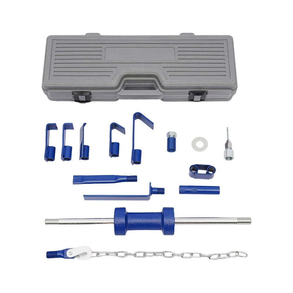 Automotive Hammer Puller Frame Slide Hammer Dent Pulling Tool Kit Long Shaft