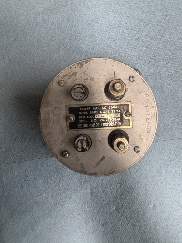 Cylinder Head Temperature Indicator, Type B-9, US Army Air Corps WWII