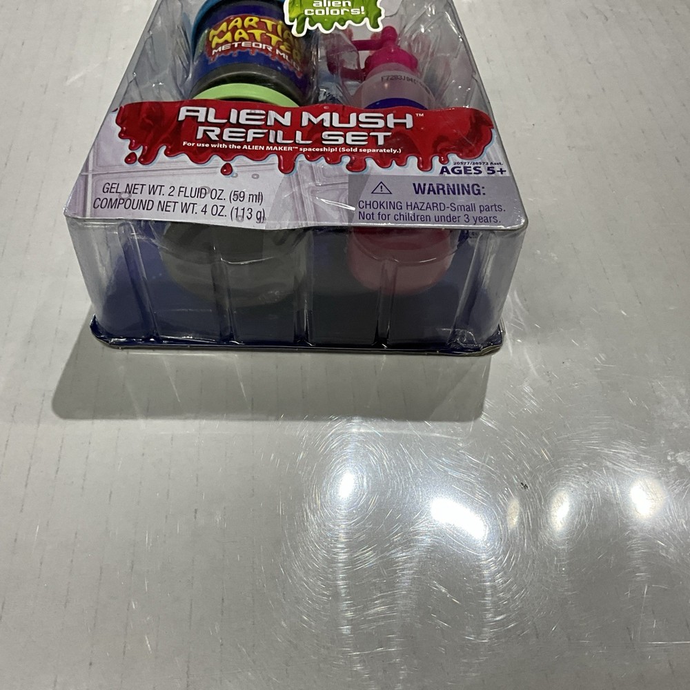 New MARTIAN MATTERS ALIEN MUSH REFILL SET Made by Hasbro SEALED