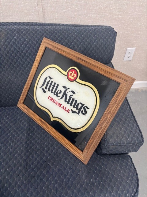 Vintage Little Kings Bar Mirror