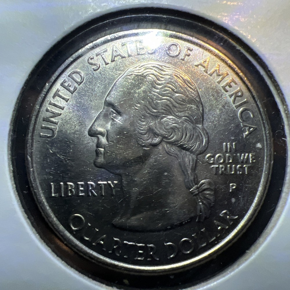 2000 P Maryland Statehood quarter circulated