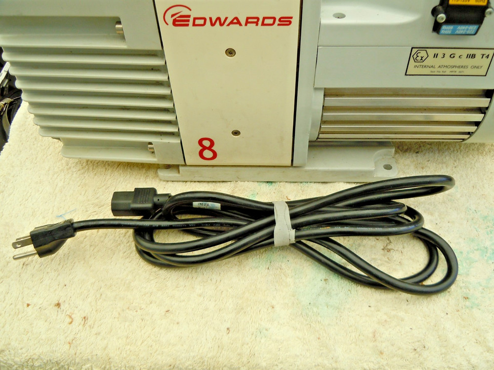 EDWARDS rv8 vacuum pump 120VDC REFURBISHED