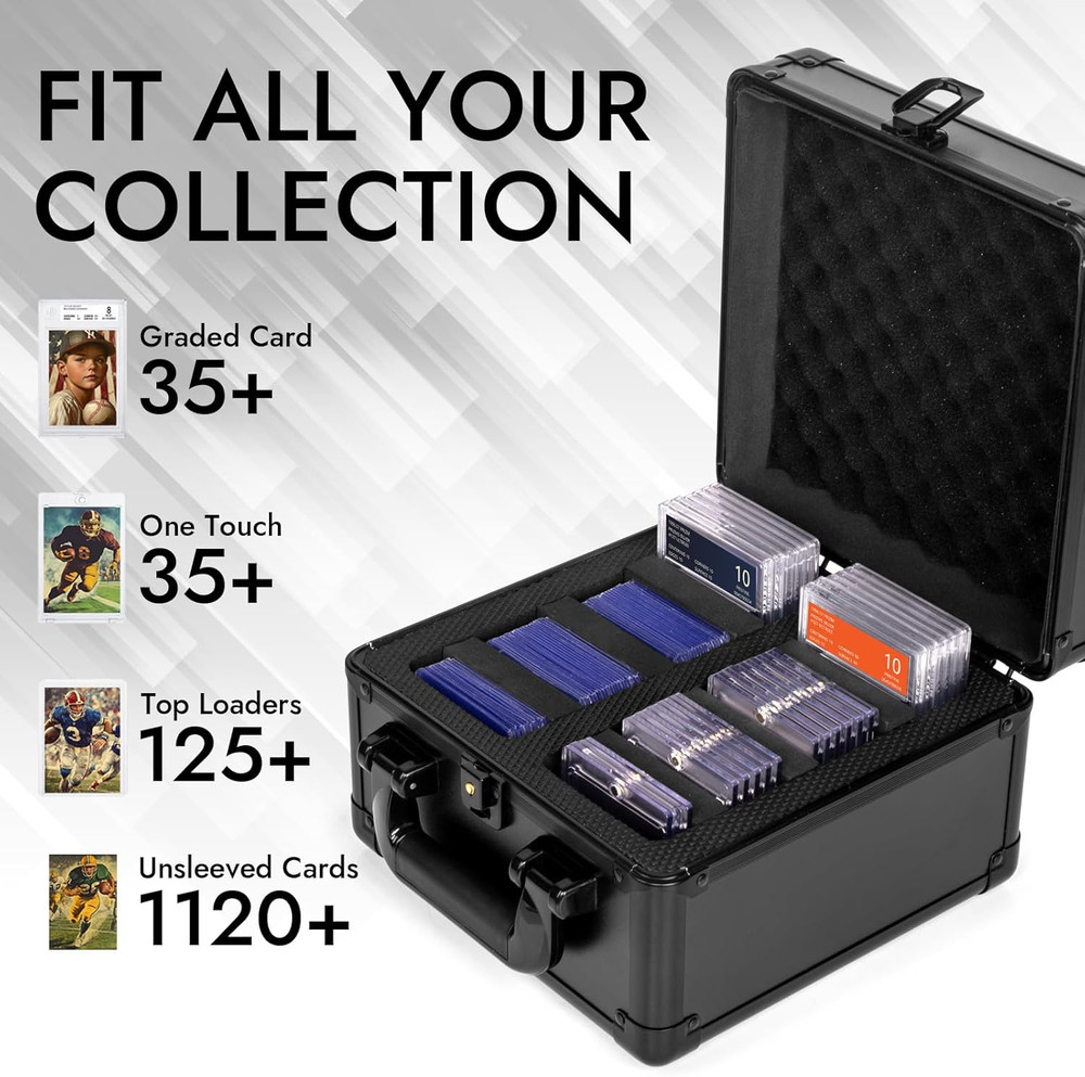 Top Loader Storage Box, Graded Card Storage Boxes, Trading Card Organizer Cases,