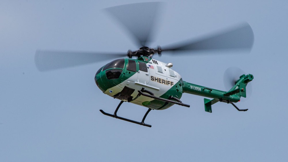 Hero Copter RC Helicopter CANOPY BODY SHELL -SHERIFF-