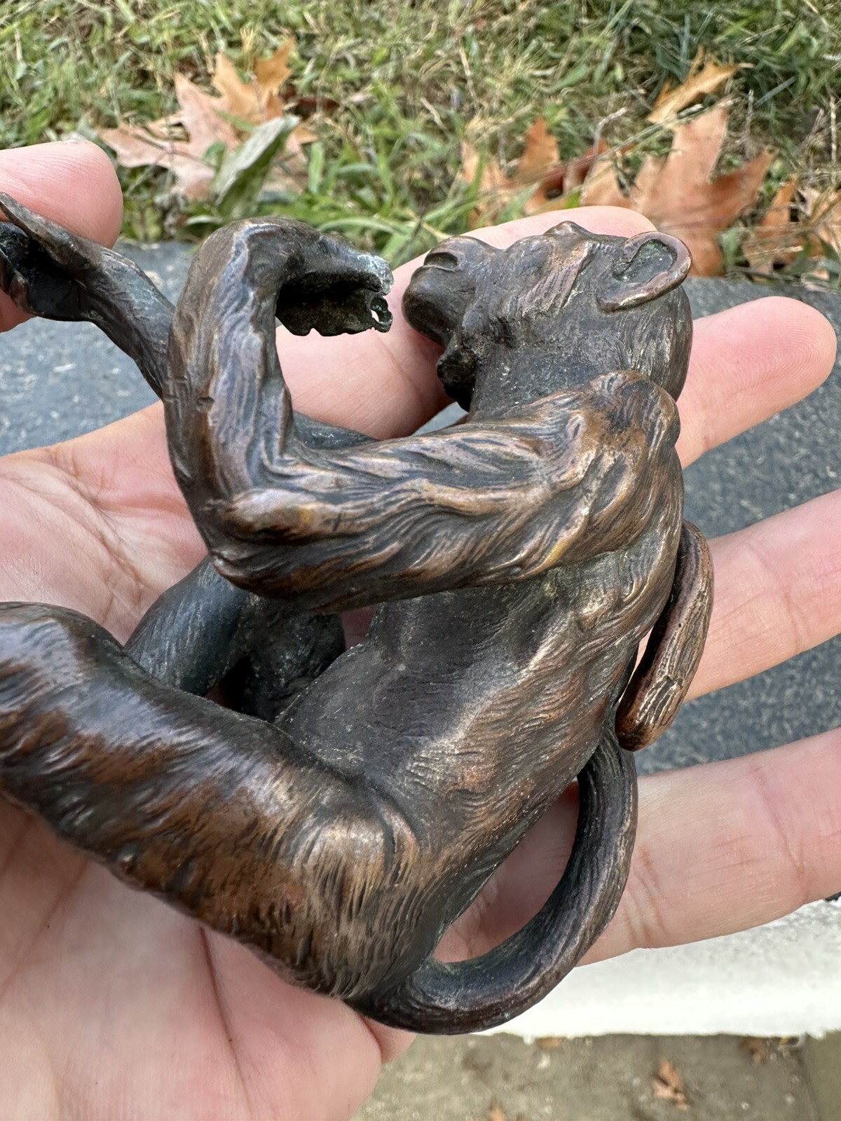 Wonderful Antique Bronze Money