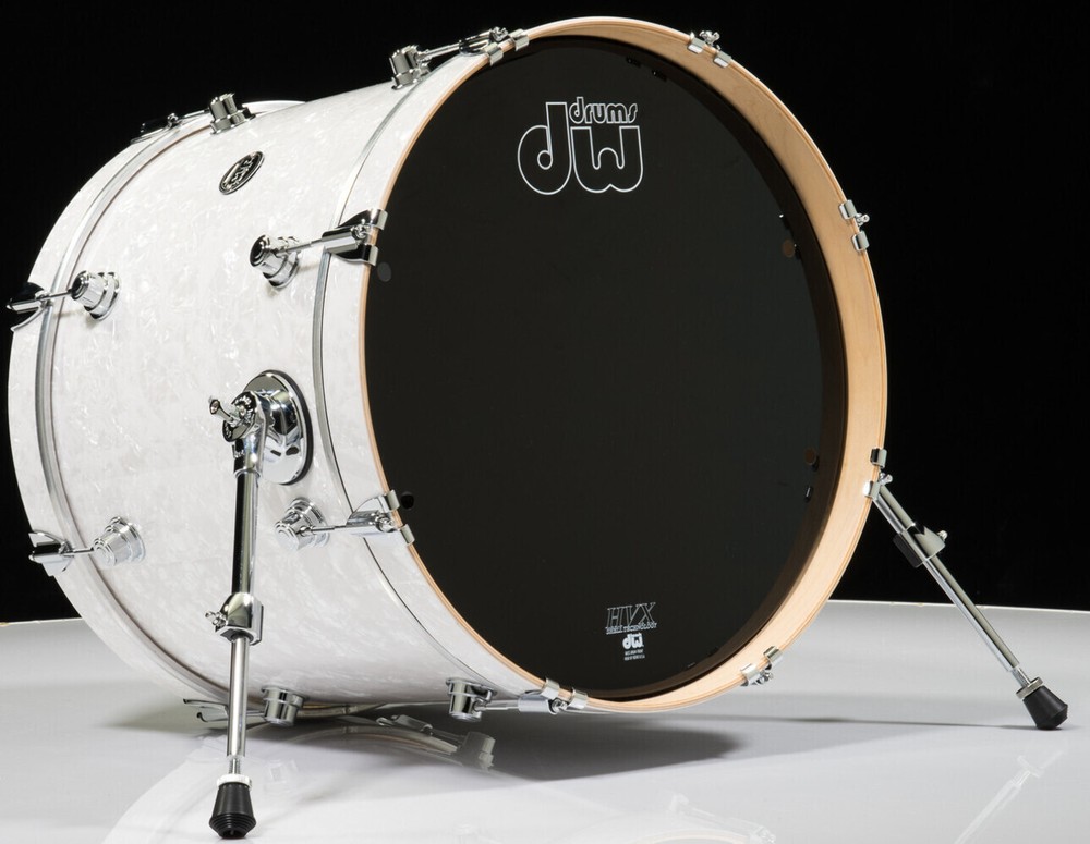 DW Performance 4pc Drum Kit White Marine 10/12/14/20