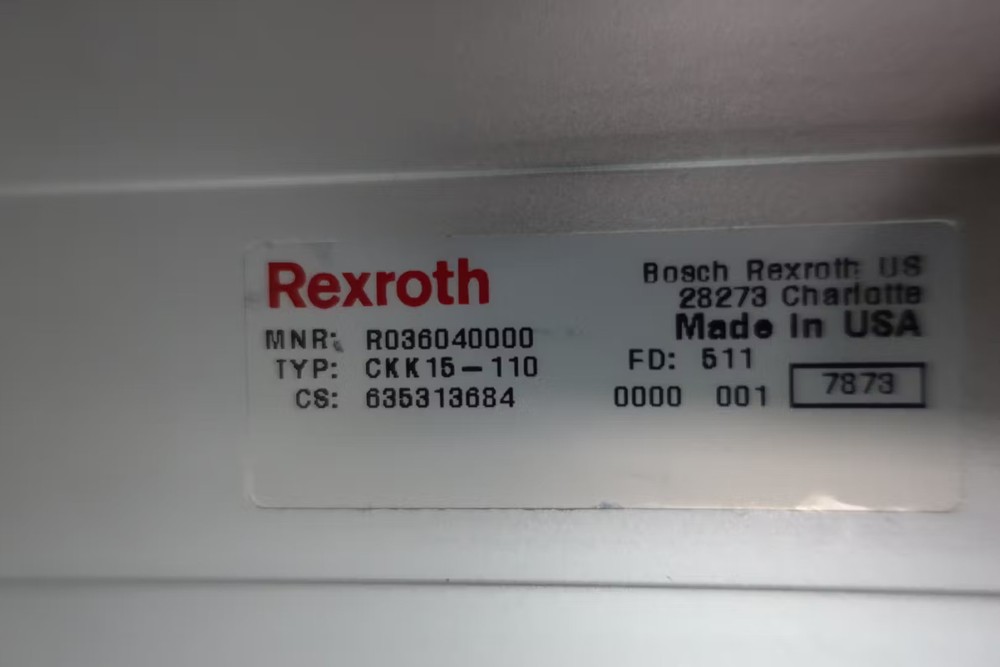 Rexroth CKK15-110 Linear Actuator