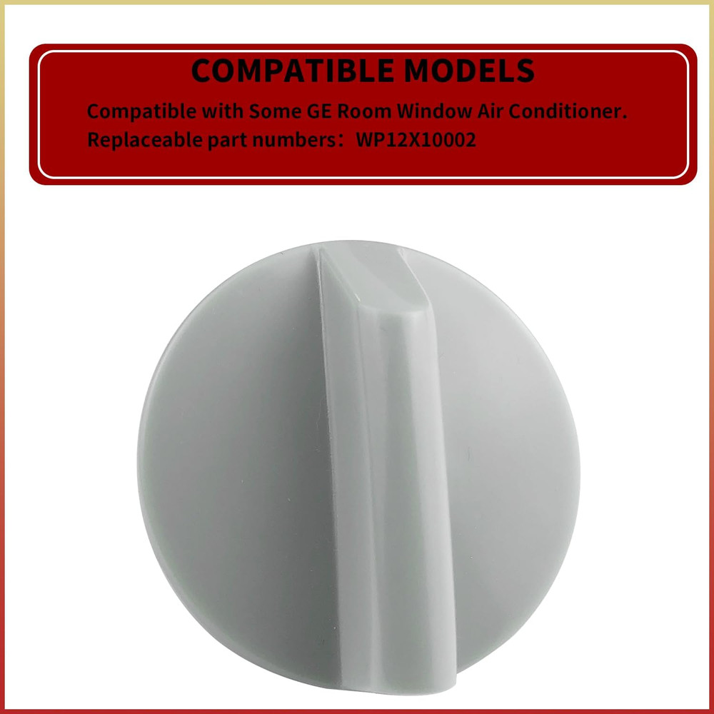 2 Pcs WP12X10002 Air Conditioner Control Knob Replacement Part - Compatible with