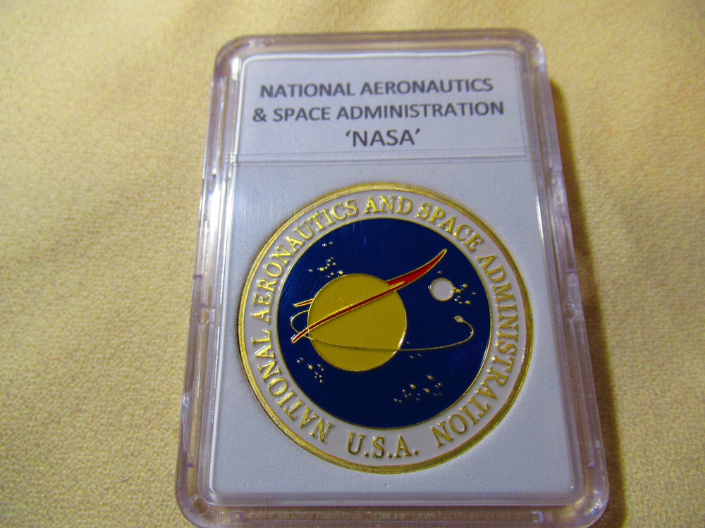 NATIONAL AERONAUTICS & SPACE ADMINISTRATION 'NASA' Challenge Coin