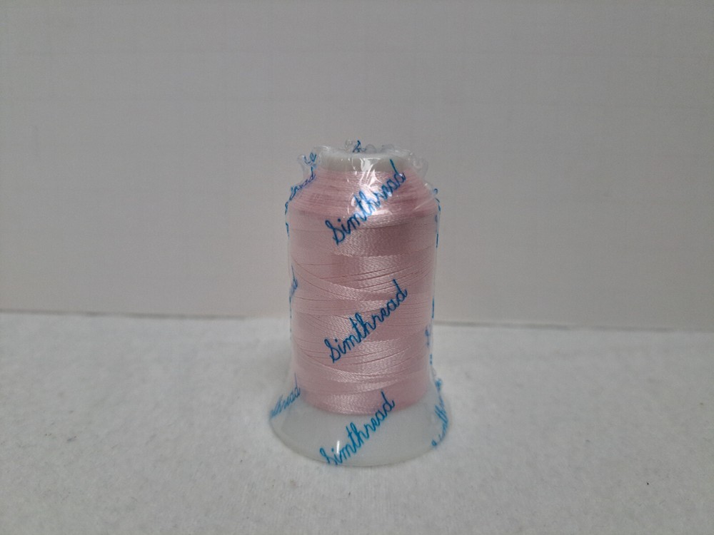 Simthread Embroidery Thread (550 Yards) - Fresh Pink #124 (Sealed)