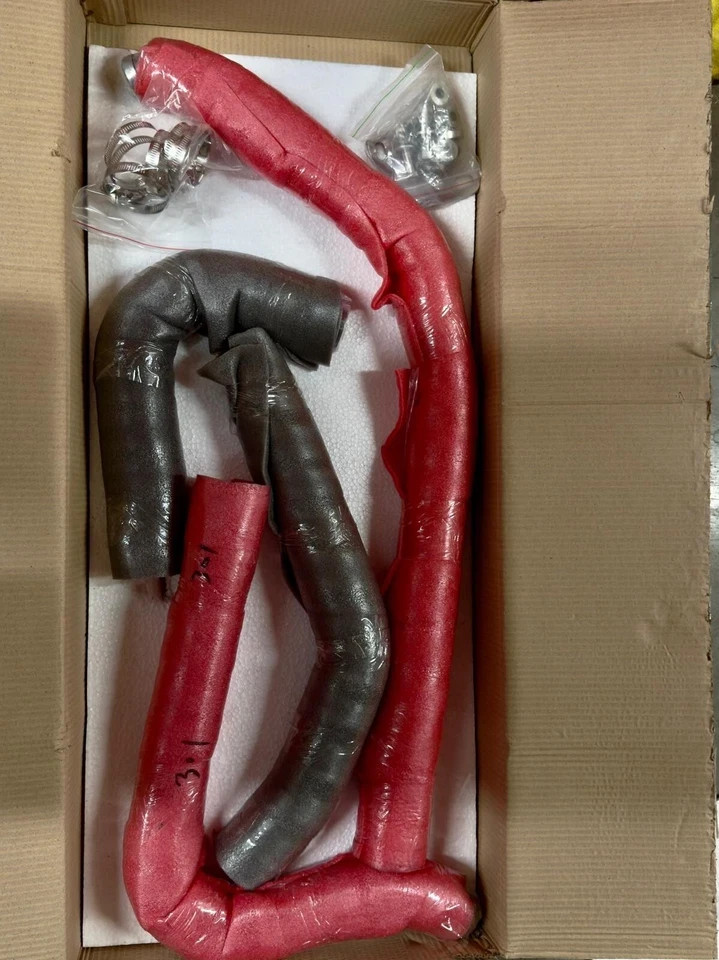 Big Growl 2-1/4" Snub Nose Exhaust for Harley Softail 1986-05 with Heat Shield